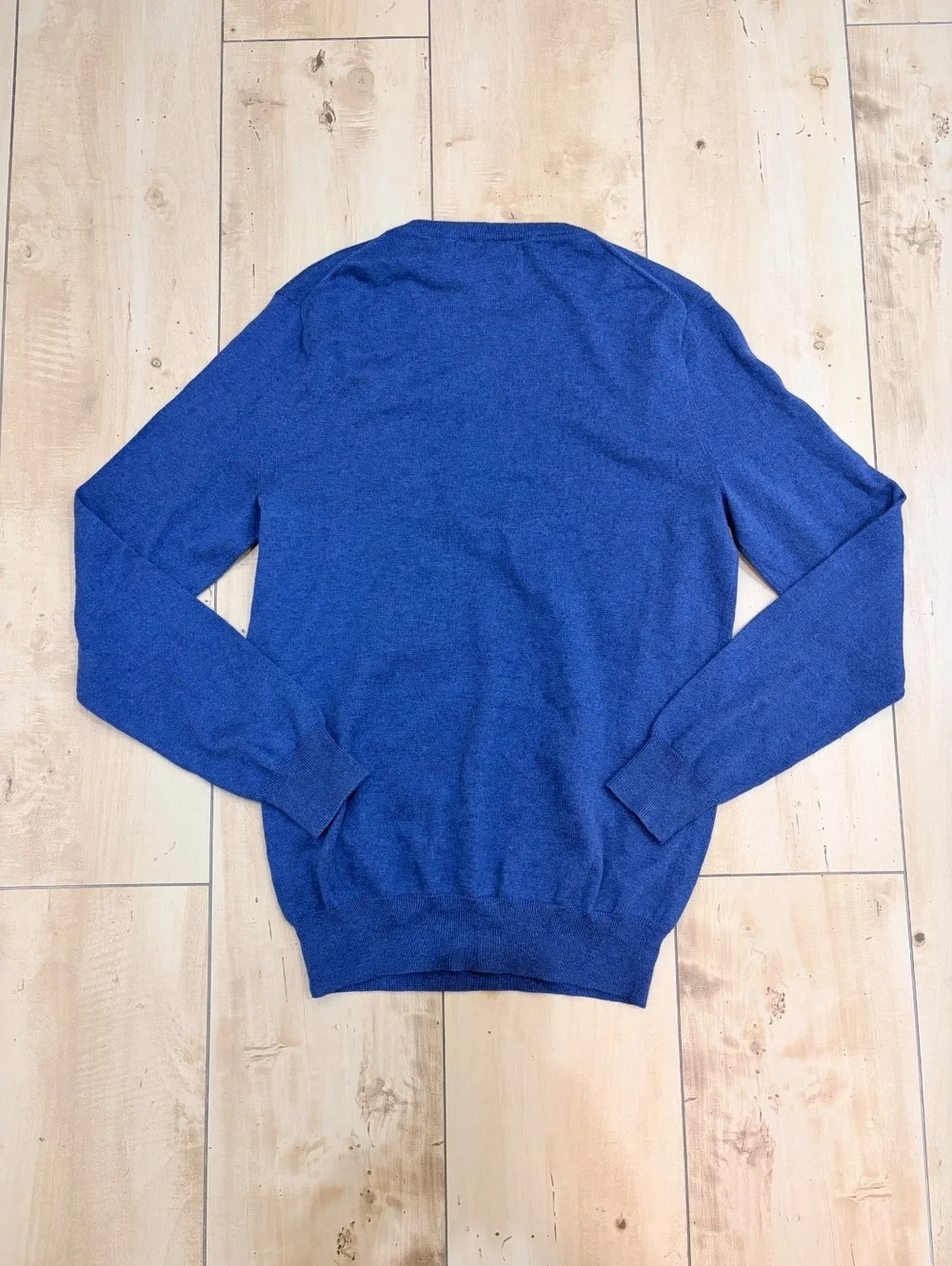 J.Crew Cotton Cashmere Crewneck Sweater Blue Men’s Small NWT